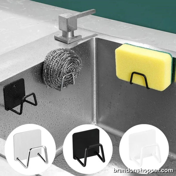 Stainless Steel Sink Sponge Drying Rack