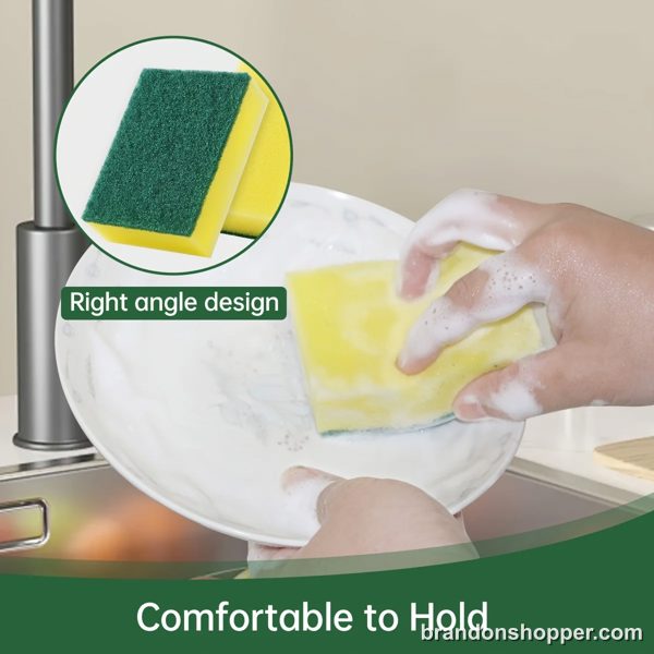 Double-Sided Kitchen Scouring And Scrub Pads