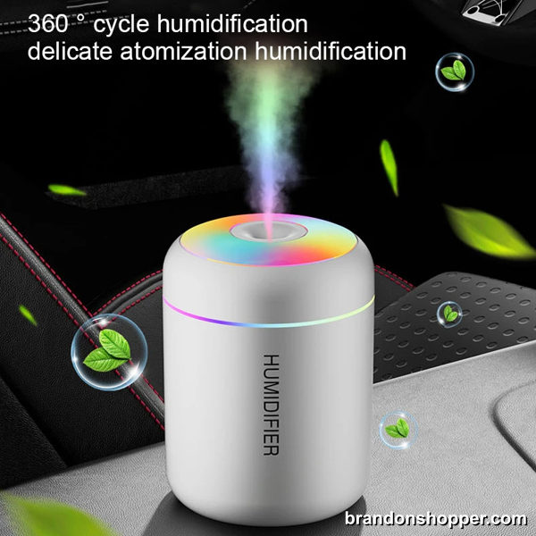 USB Desktop Cool Mist Humidifier And Diffuser