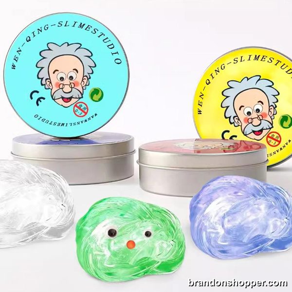 Transparent Liquid Glass Stress Relief Toy