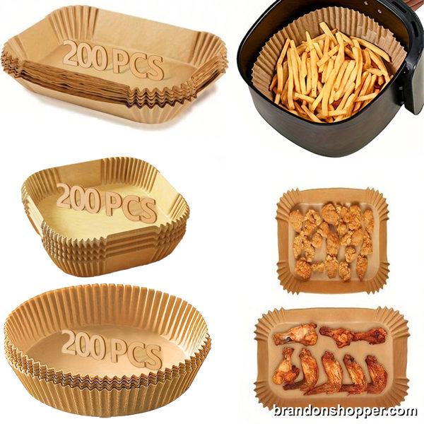 Disposable Oil-Proof Air Fryer Parchment Liners