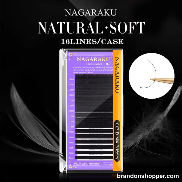 Professional Matte Black Individual Eyelash Extensions