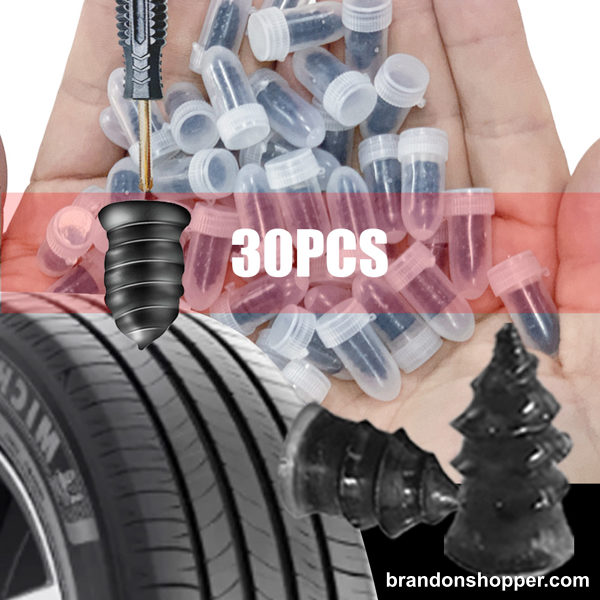 Universal Rubber Tire Puncture Repair Nail Kit